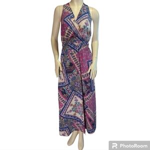 Lane Bryant* Maxi Dress* Multicolored Print * Sz 18-20